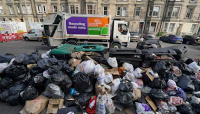 Bin strikes planned at more than half of Scotland’s councils