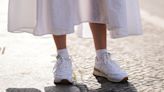 How To Wear The Dress-And-Trainers Look Like A Fashion Editor