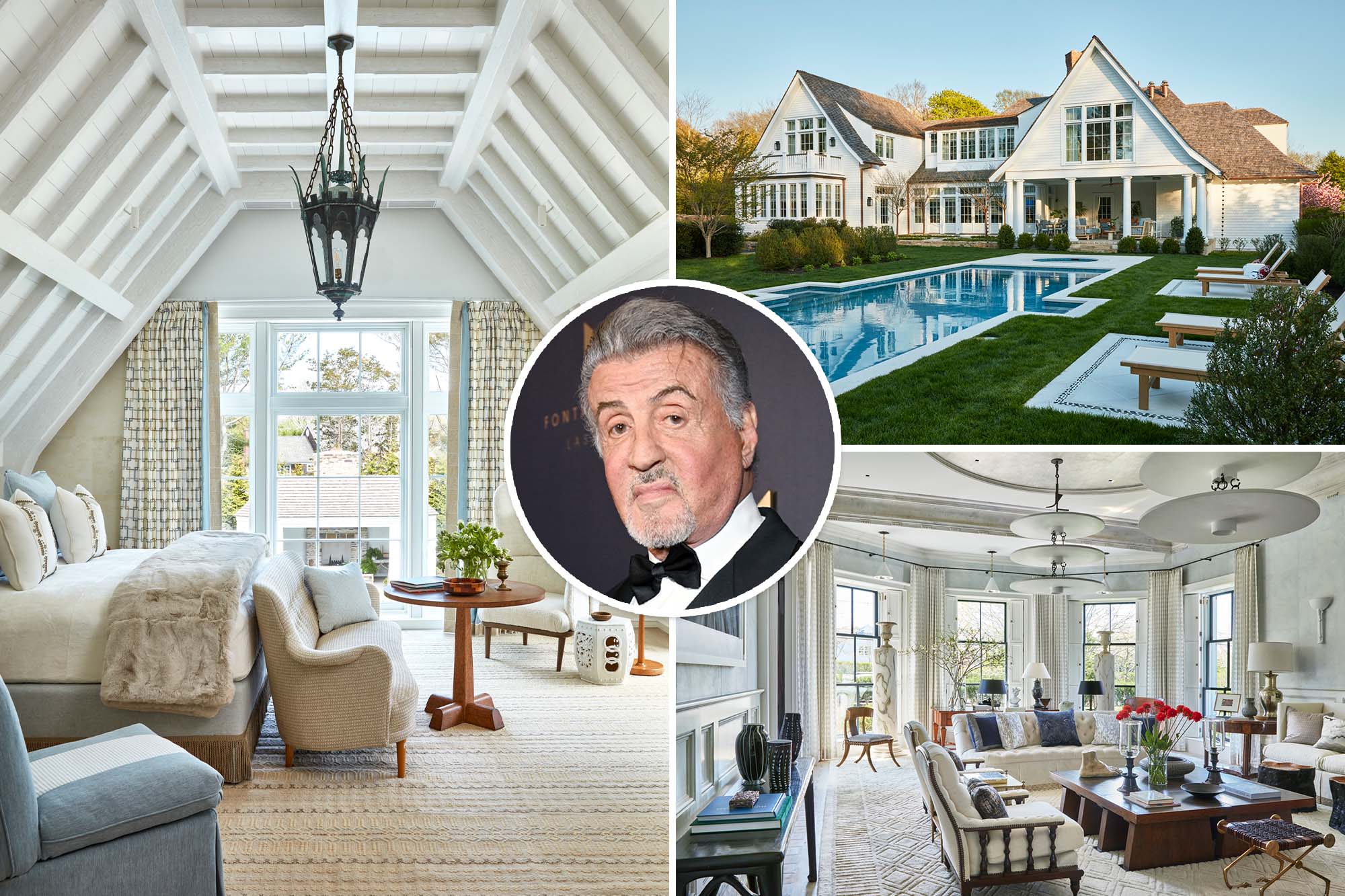 Sylvester Stallone is in contract to buy his daughters a glam East Hampton home — in an all-cash deal