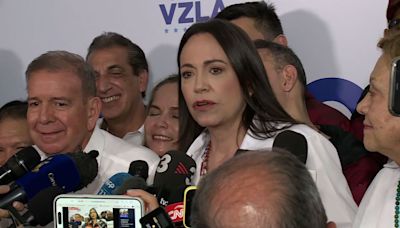 María Corina Machado asegura que tiene forma de comprobar la victoria de la oposición con una página web que alberga las actas digitalizadas