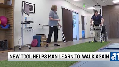 Advanced harness technology helps physical therapy patients relearn how to walk