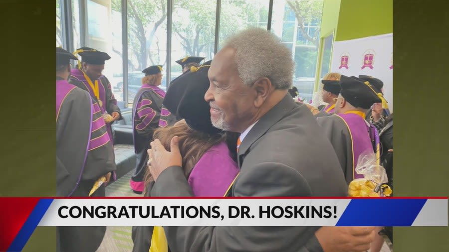 FOX 2’s Kelley Hoskins receives honorary doctorate degree