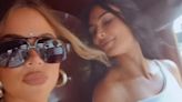 Kim Kardashian and Khloe Kardashian don bindis and enjoy an autorickshaw ride in Mumbai ahead of Anant Ambani and Radhika Merchant's wedding