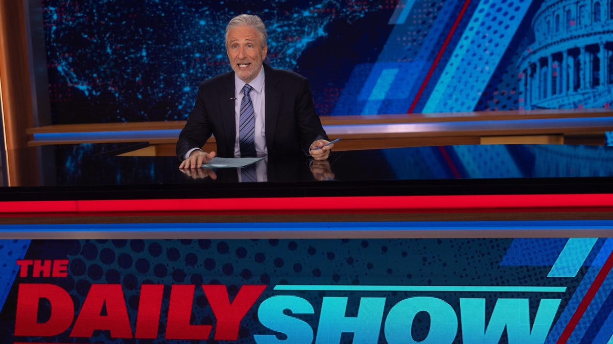 Jon Stewart knows whose responsible for the myths around gun crime