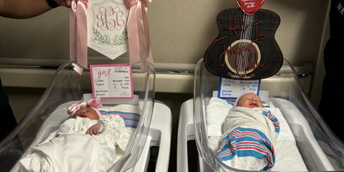 Babies named Johnny Cash and June Carter born at same hospital on same day