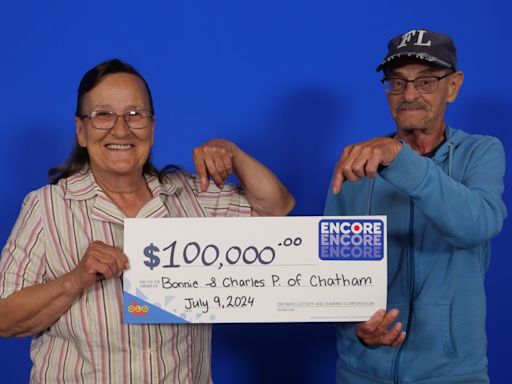 'What’s wrong with this machine?' Chatham grandparents win $100,000