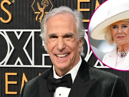 Henry Winkler Recalls Chat With ‘Lovely’ Queen Camilla in 2023