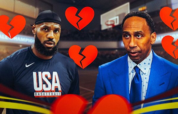 Stephen A. Smith dishes on poor relationship with Lakers' LeBron James