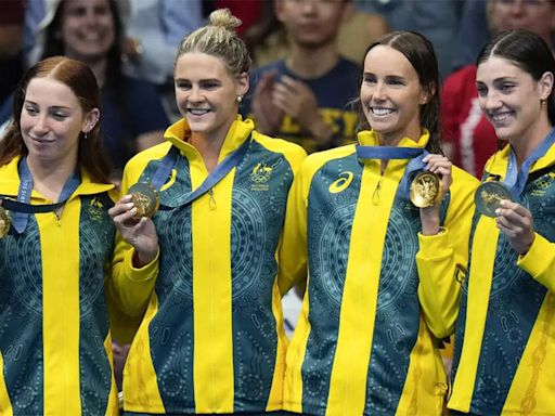 Emma McKeon bags sixth Olympic gold as Australia win women's 4x100m freestyle at Paris Olympics | Paris Olympics 2024 News - Times of India