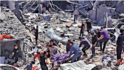 ﻿以軍轟炸加沙難民營 戰時內閣陷分裂