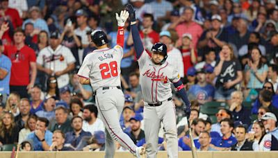 Fried pitches a 3-hitter and Ozuna homers to help the Braves beat the Cubs 9-2