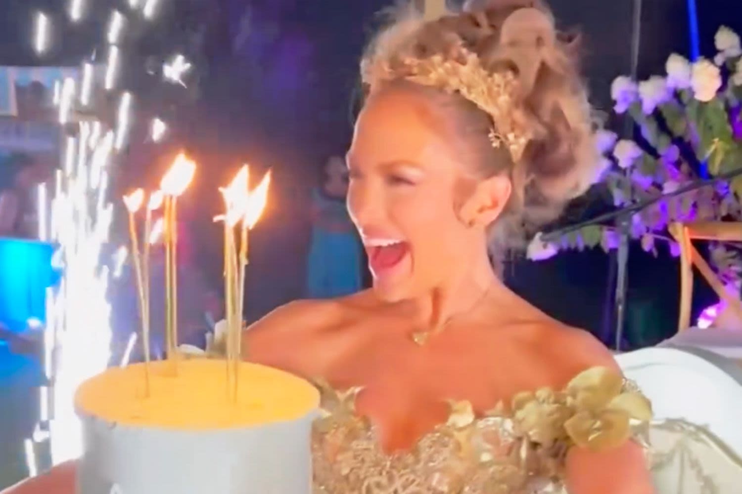 Jennifer Lopez Shares Video from Elaborate Bridgerton Birthday Party: 'A Splendid Evening Was Had by All'