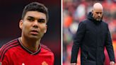 Man Utd duo have caught 'Casemiro bug' as Erik ten Hag's stars torn into