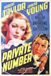 Private Number (1936 film)