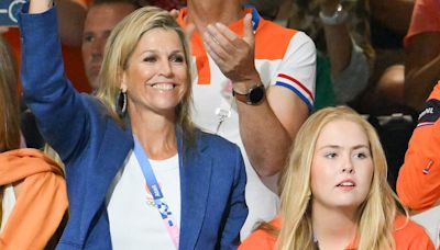 Maxima of the Netherlands enjoys a win for Team Netherlands