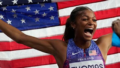 Tuesday's Olympic Roundup: American Gabby Thomas wins 200, men's basketball in semifinals, more