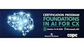 ... The Know and COPC Inc. Announce Foundations in AI for CX Certification Program in Minneapolis, Minnesota, on October 16-18, 2024