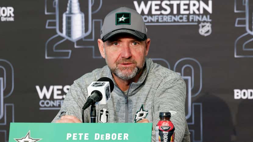 Stars coach Pete DeBoer seeks ‘re-do’ after reaction to tough Game 5 loss vs. Oilers