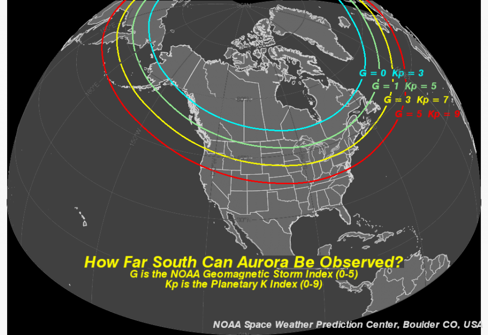 Hoosiers might see northern lights this weekend, but it depends where you live in Indiana