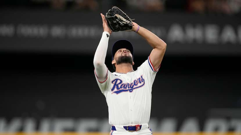 Jonathan Ornelas answers Texas Rangers’ call with spectacular jump throw