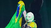 Madonna dons mask as she readies for Celebration Tour finale in brazil