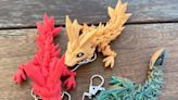 3D Printer Artist Goes Viral For Her Keychain ‘Dragon Fidget’ Design