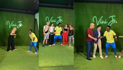 Vinicius Jr HAUNTS People In New York, Poses As Wax Statue in Madame Tussauds