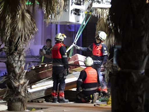 Un derrumbe de un edificio en Mallorca deja cuatro muertos y 20 heridos