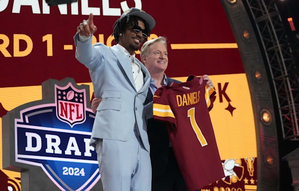 Washington Commanders QB Jayden Daniels 'Dream Came True' at NFL Draft