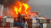 Massive Fire Breaks Out On Container Cargo Vessel Near Goa; Terrifying Visuals Surface