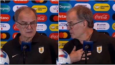 La INSÓLITA pregunta que DESCOLOCÓ a Marcelo Bielsa tras el triunfo de Uruguay en la Copa América 2024