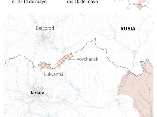 Rusia efectúa su mayor conquista de territorio ucraniano en año y medio, según un análisis de la AFP