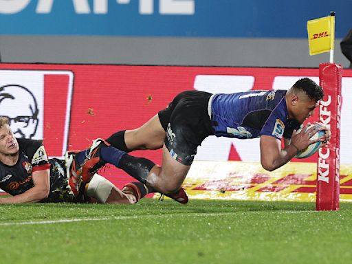 Caleb Clarke's hat trick lifts Blues to 41-10 win over Chiefs in Super Rugby final