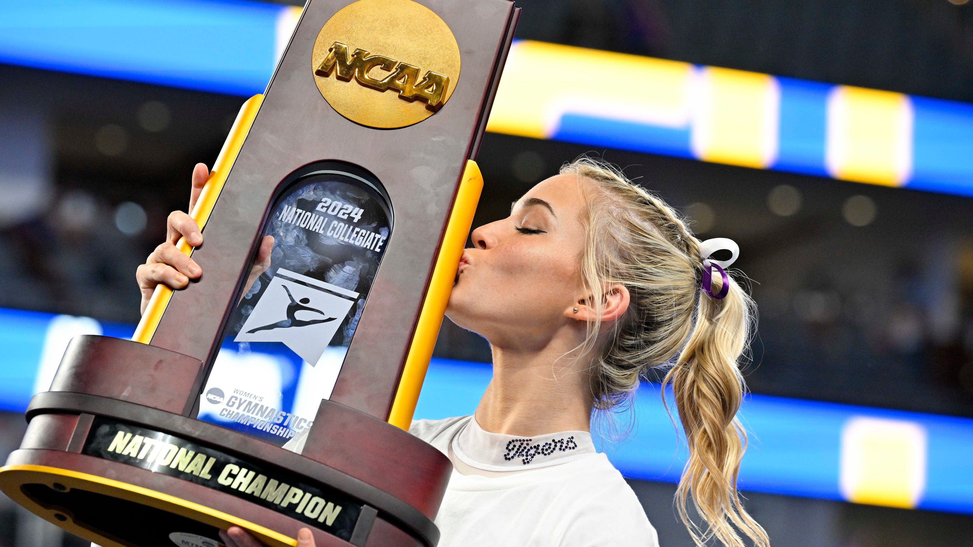 Livvy Dunne announces return to LSU gymnastics for fifth season: 'I'm not Dunne yet'