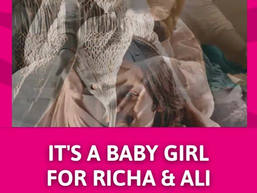 Richa & Ali's Bundle of Joy Has Arrived! | Entertainment - Times of India Videos