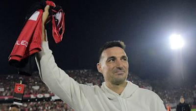 El EMOTIVO homenaje a Lionel Scaloni en la cancha de Newell’s