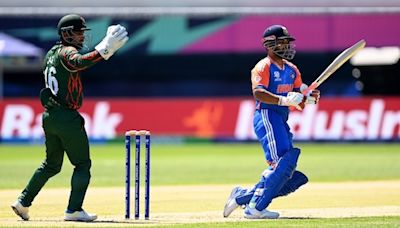 Rishabh Pant hits fifty 53 as India posts 182 against Bangladesh in T20 WC warm-up game - CNBC TV18