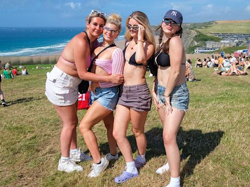 Revellers pack out Boardmasters festival as Britain gets set to sizzle