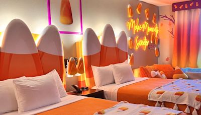 Sweeten Your Fall Getaway With a Stay in a Candy Corn-Themed Suite