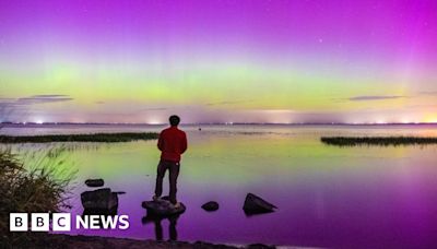 Northern Lights: Spectacular display lights up Irish skies