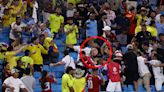 Watch moment Darwin Nunez fights off fans to save family from 'drunk supporters'