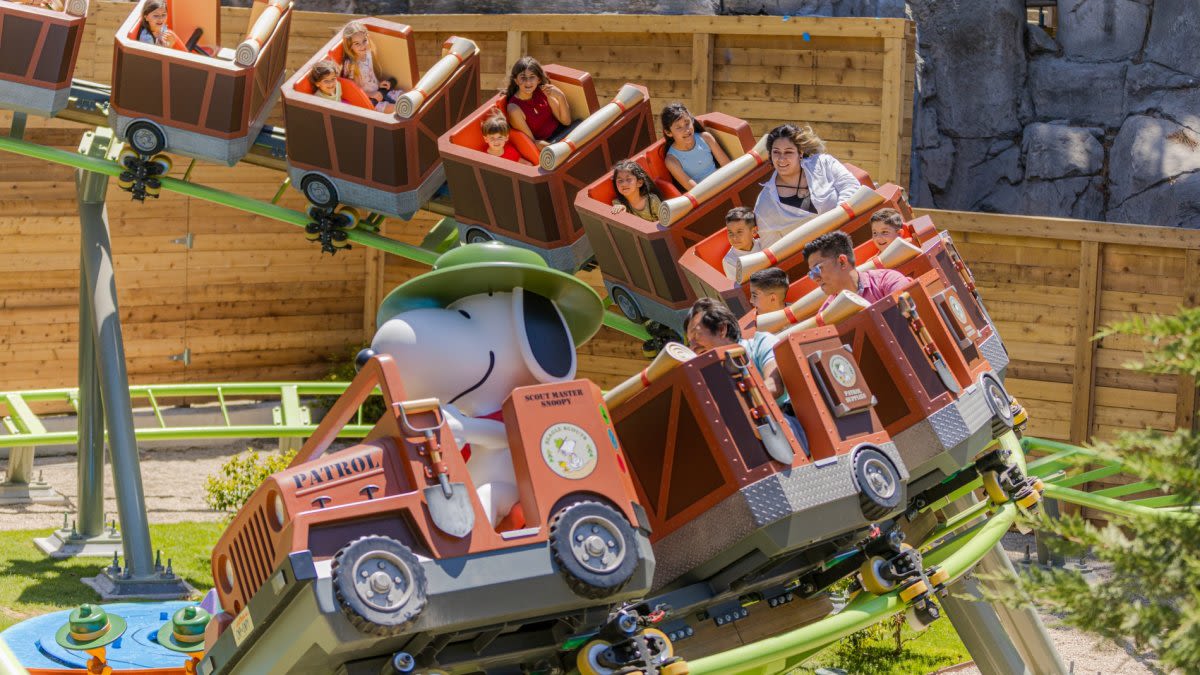 Knott's Berry Farm's reimagined ‘Camp Snoopy' makes its adorable debut