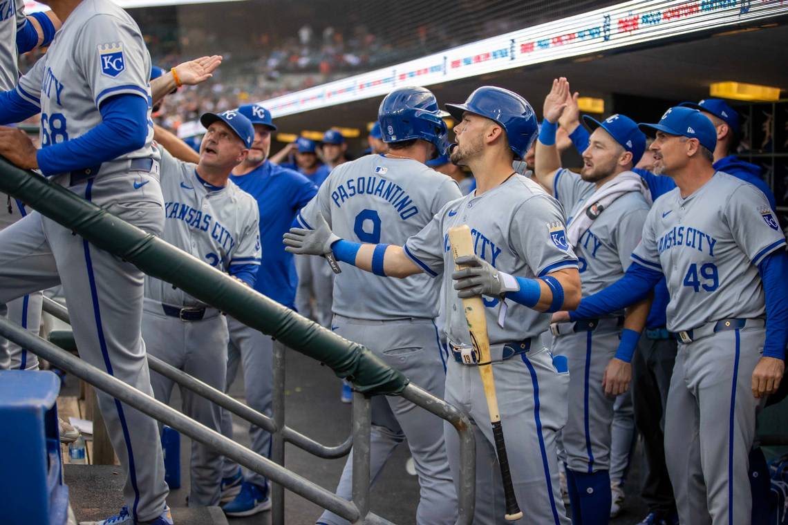 Vinnie Pasquantino has career night in Kansas City Royals win vs. the Detroit Tigers