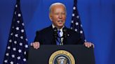 Influential Democrats back Biden, as others weigh their options