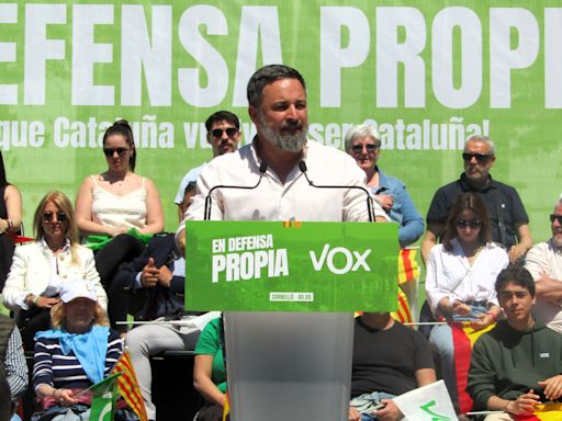 Santiago Abascal acusa al separatismo de tener "sueños anexionistas" con Perpignan, Francia