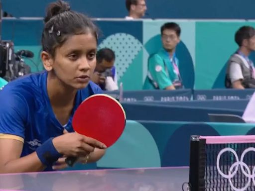... Girl Creates History In Paris Olympics By Becoming Only The 2nd Ever Indian Table Tennis Player To...