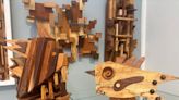 Wood artist takes center stage at Bay School - Gazette Journal