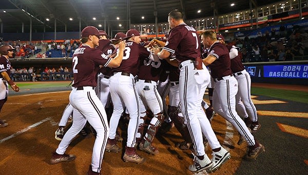 Jordan's walk-off homer lifts Mississippi State to NCAA regional victory - The Vicksburg Post