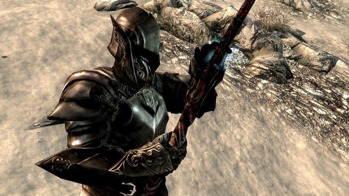 Skyrim Speedrunner Reveals Bizarre and Brilliant Method to Reach Level 80 and Kill Infamous Ebony Warrior in Under 10 Minutes - IGN