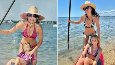 Bethenny Frankel Recreates Paddleboard Photo with Daughter Bryn as She Embraces Bikini Season